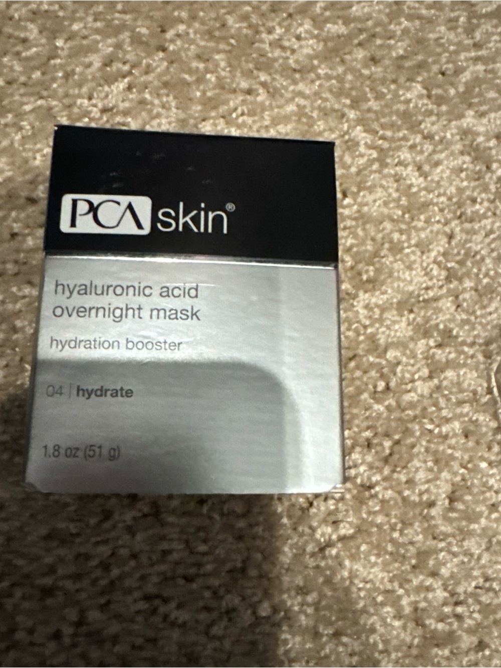 PCA SKIN Hyaluronic Acid Overnight Mask — Silver Hydration Booster (Hydrate)